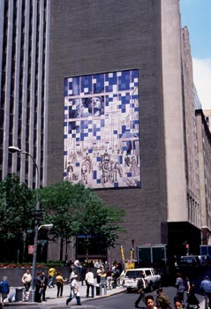 Julie Harvey, Liberty Mural, New York City